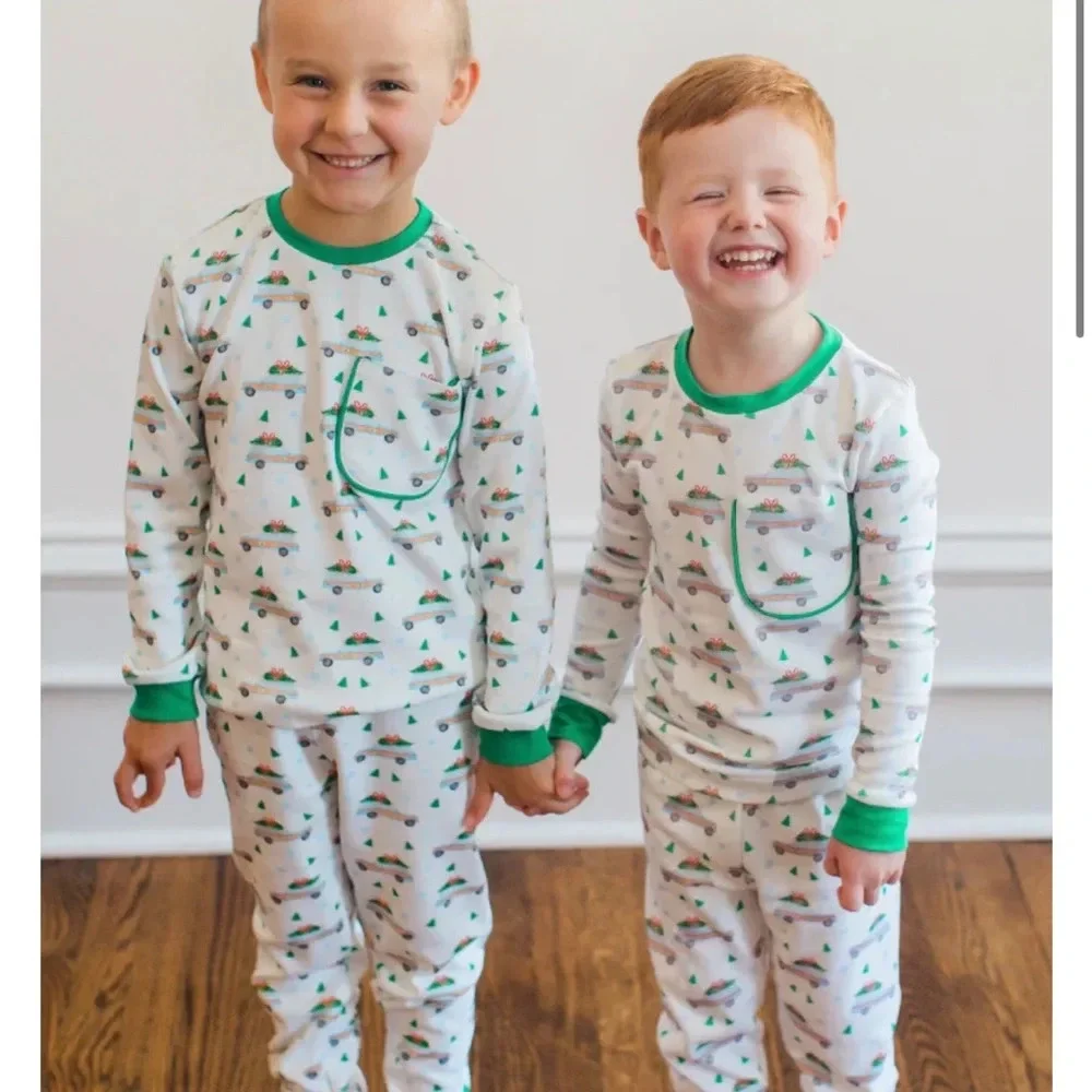 New Posh Pickle Christmas Pajama Set